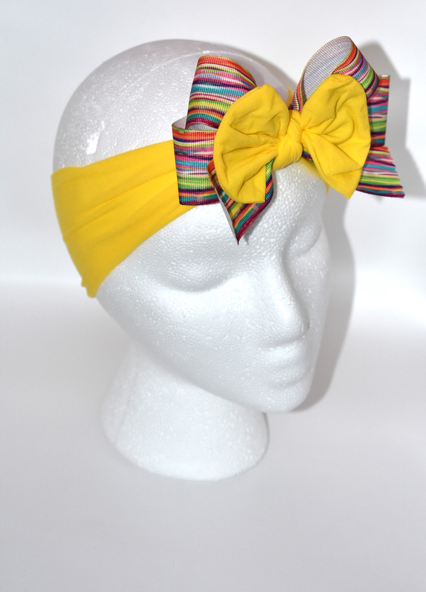 Add a pop of color and fun to any outfit with this wide, soft headband! Bright and pretty, itβs designed to brighten your day and perfectly suits all ages. Featuring a one-of-a-kind pattern, this headband is your go-to for stylish comfort all day long. πβ¨π