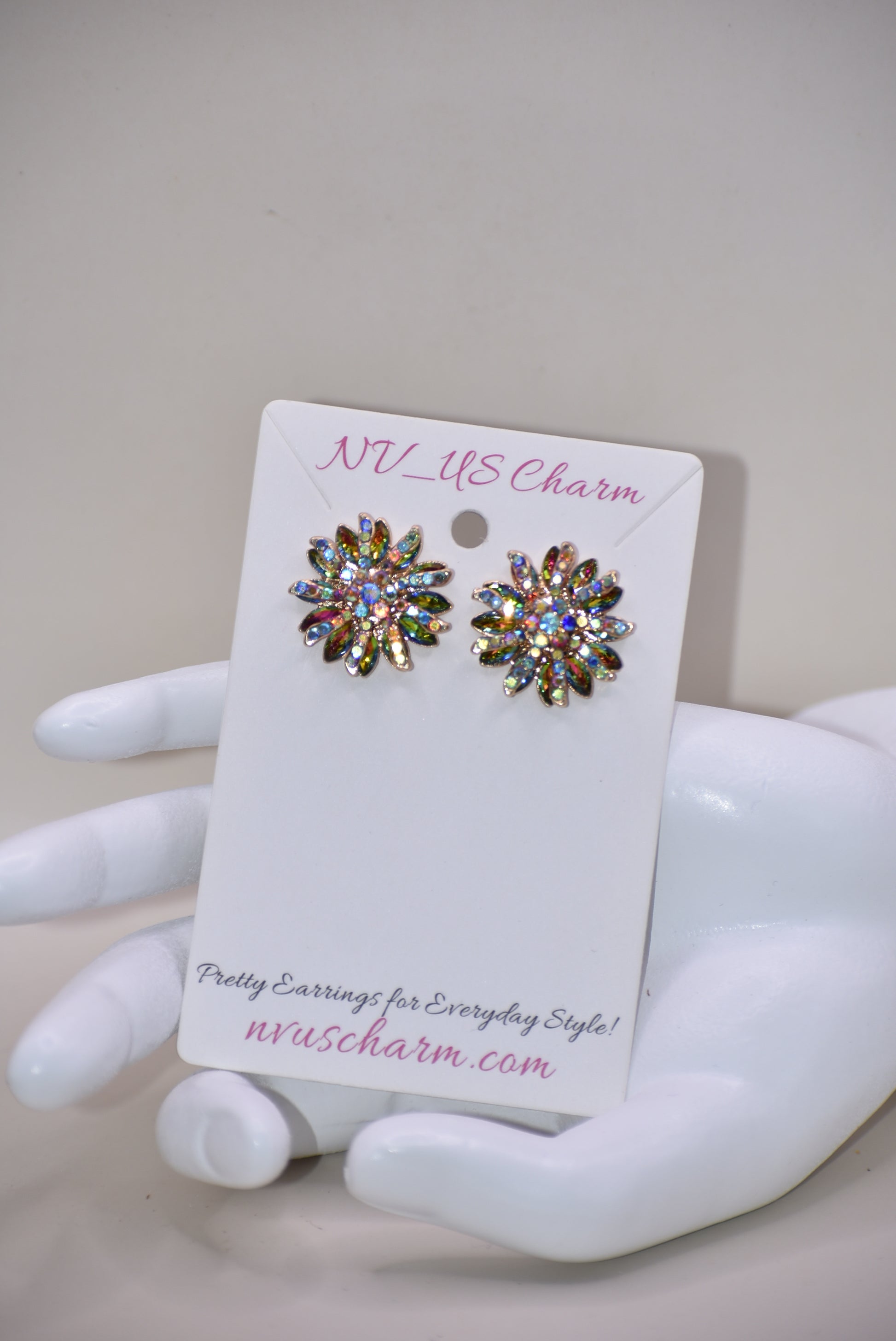 Make a statement on your special day with our Wedding Collection earrings. These gorgeous post earrings are crafted with multi-colored crystals to bring a dazzling sparkle that will complement any outfit. Plus, the hypoallergenic posts make them suitable for even the most sensitive ears. Perfect for adding a touch of glamour to your wedding ensemble.