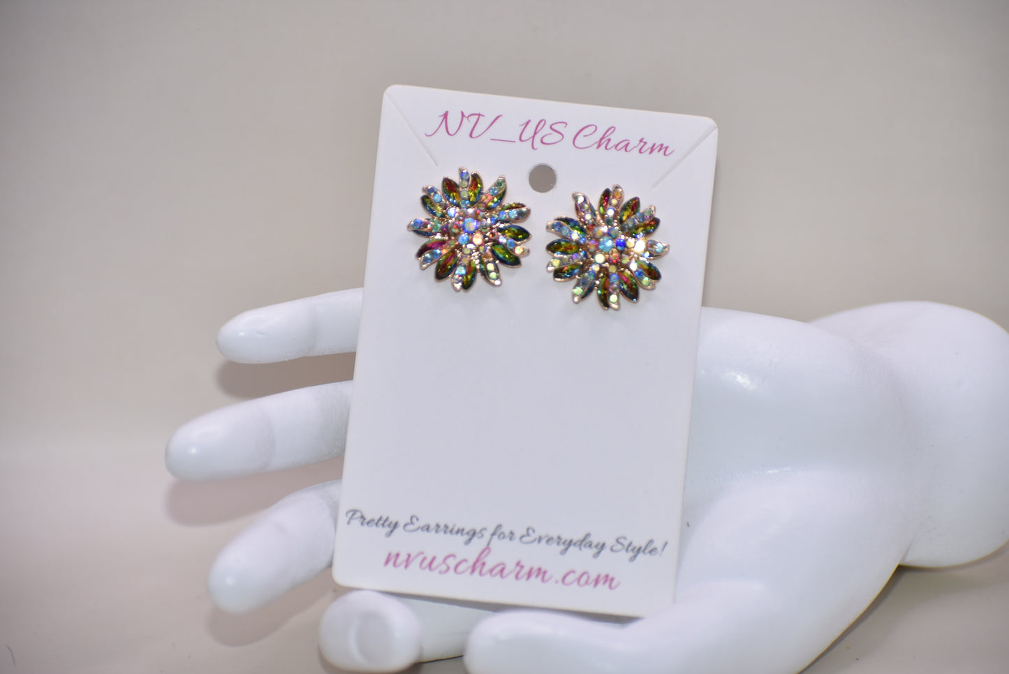 Make a statement on your special day with our Wedding Collection earrings. These gorgeous post earrings are crafted with multi-colored crystals to bring a dazzling sparkle that will complement any outfit. Plus, the hypoallergenic posts make them suitable for even the most sensitive ears. Perfect for adding a touch of glamour to your wedding ensemble.