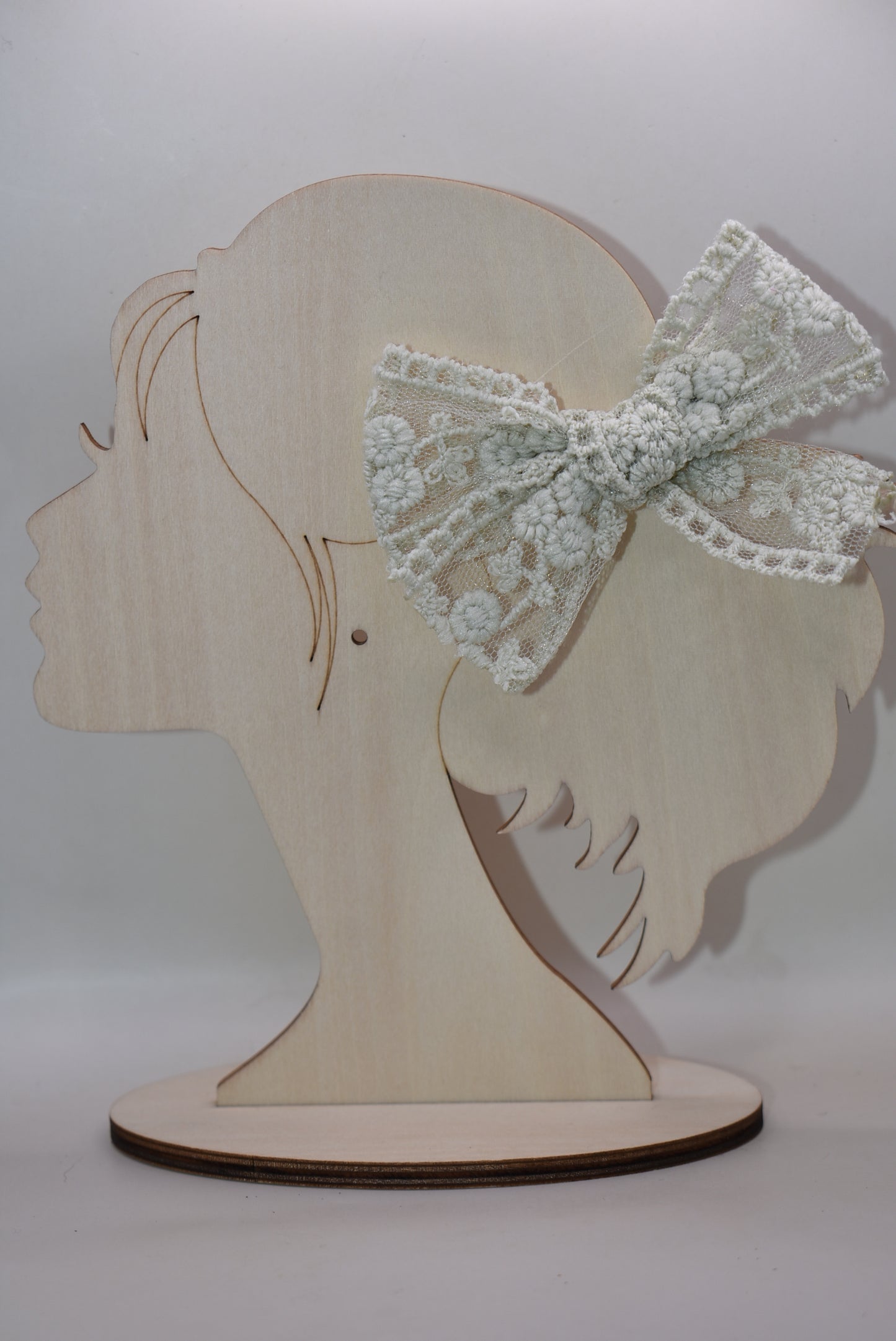 Elevate your style with this charming duo of celery green lace bows! Perfect for adding a touch of whimsy to hairstyles, gifts, or creative projects, these delicate bows feature intricate lace detailing that brings elegance and fun together. Whether you're dressing up for a special occasion or just want to sprinkle a little extra charm into your everyday look, this set of 2 gives you double the adorable possibilities. Soft, sophisticated, and oh-so-pretty!