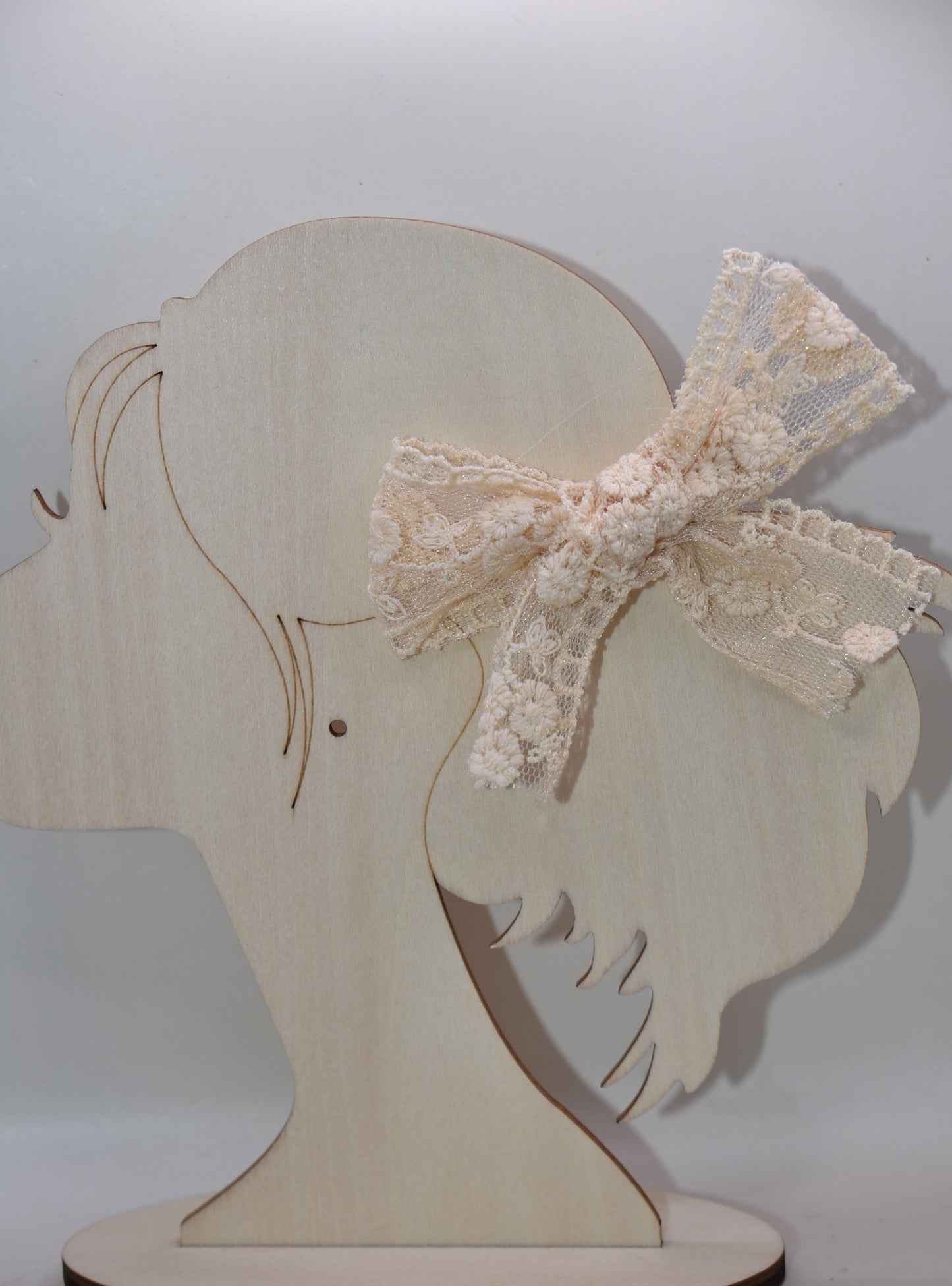 Elevate your style with these darling cream and off-white lace bows—a dynamic duo perfect for adding a touch of romantic flair to any look. Whether you're styling your hair, accessorizing a gift, or decorating a special occasion, these delicate bows bring instant charm and sophistication. The timeless lace detailing pairs beautifully with any outfit, making them go-to pieces for both everyday wear and memorable moments. With two bows in your collection, you'll always have the perfect finishing touch within 