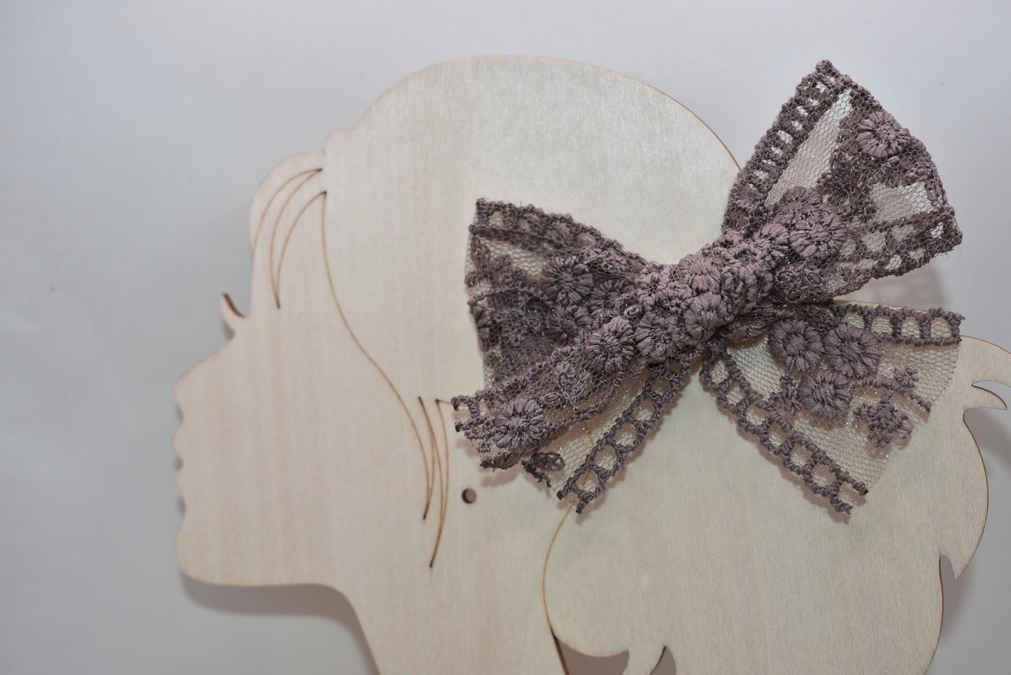 Elevate your accessory game with this charming duo of dark brown lace bows! Perfect for adding a touch of elegance to any hairstyle, outfit, or craft project, these chocolate-toned beauties feature delicate lace detailing that brings sophistication and whimsy. Whether you're dressing up for a special occasion or just want to add a little flair to your everyday look, these versatile bows are your new go-to accessory. Get both and double your style options!